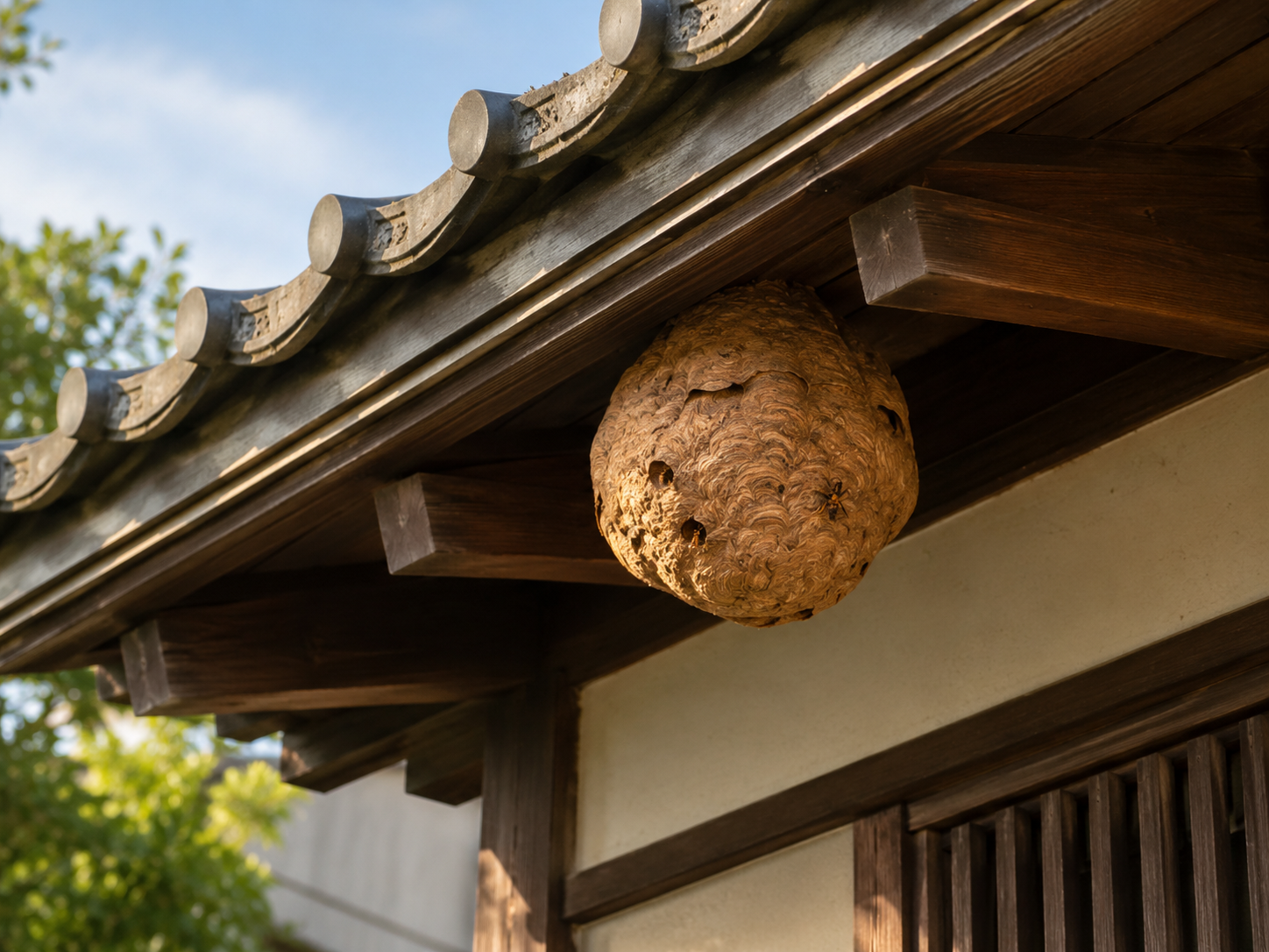 冬にハチの巣を撤去するのが安全な理由と正しい手順